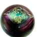 Vintage Robert Coleman RC Abstract Studio Art Glass Purple Paperweight