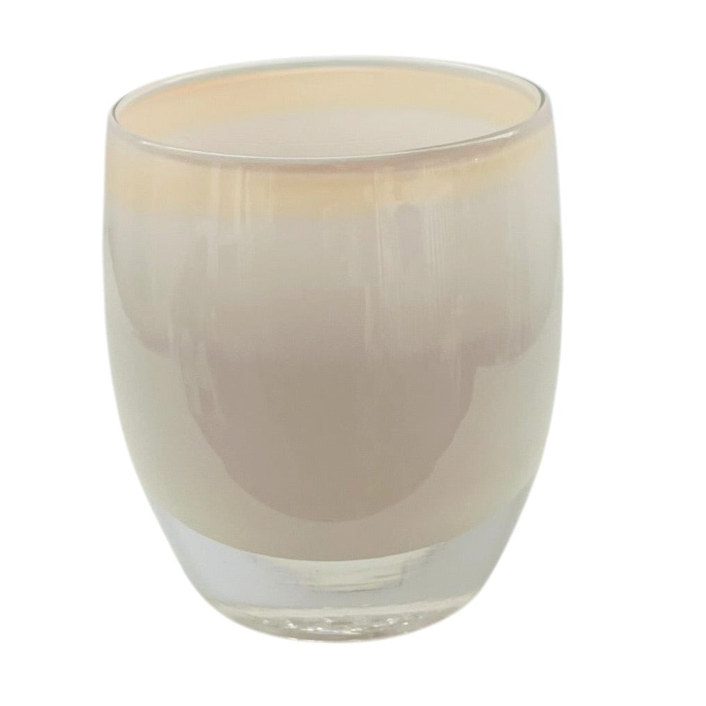 Glassybaby Glassy Baby Cream/White Votive Candle Holder