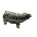 Vintage Hippo Jeweled Enameled Keepsake Hinged Trinket