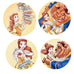 Disney Beauty & The Beast Ceramic Coaster Set 4 Piece