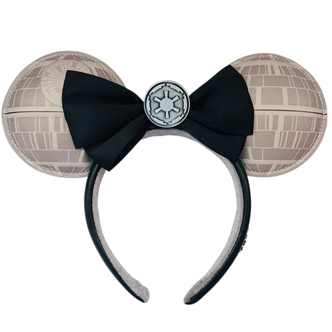Disney Parks Star Wars Death Star Minnie Mouse Ears Headband