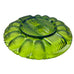 Vintage Deviled Egg Green Glass Divider Serving Platter