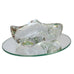 Vintage Crystal Bohemia Dutch Clog Solid Crystal Shoe On Mirror