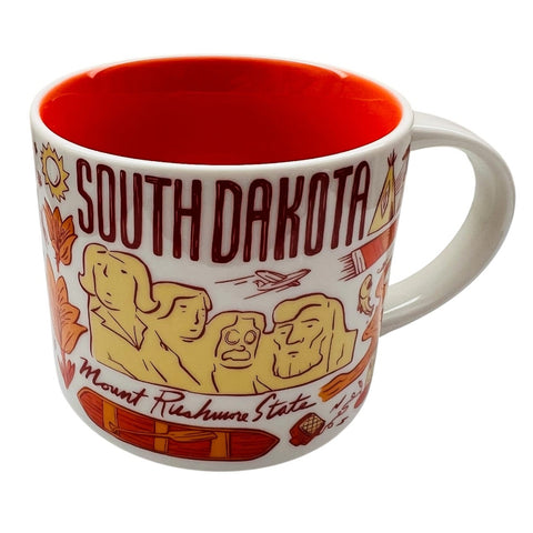 Starbucks Been There Series Across The Globe South Dakota Mt Rushmore Mug