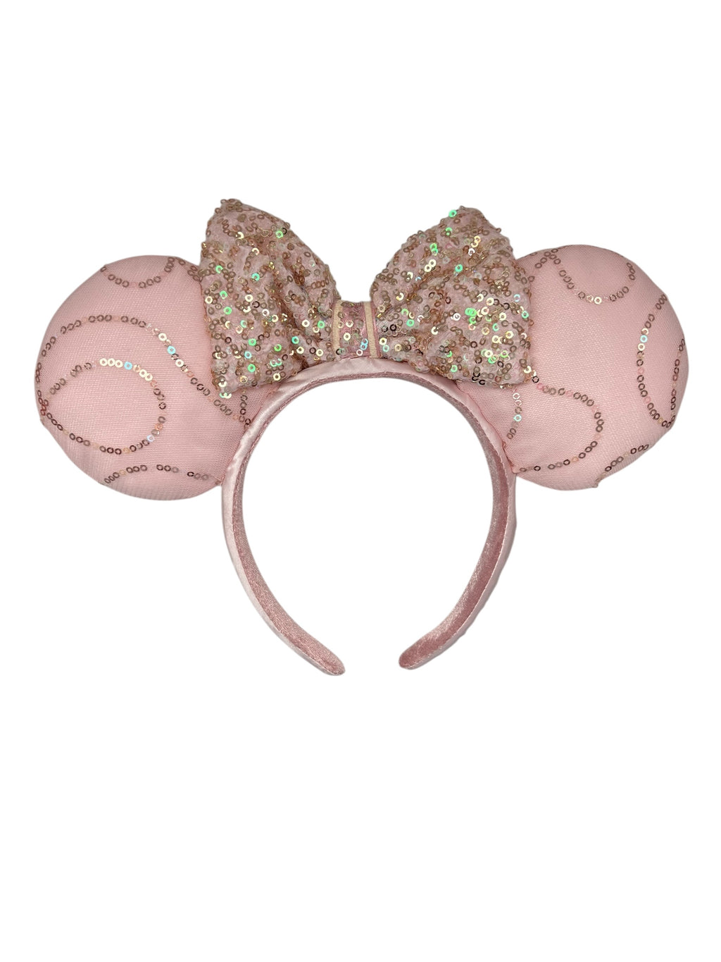 Disney Parks “Best Day Ever” Pink Sequins Minnie Ears