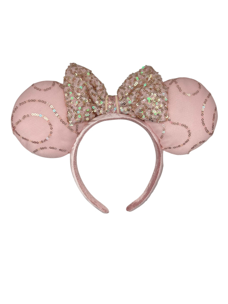 Disney Parks “Best Day Ever” Pink Sequins Minnie Ears