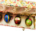 Vintage Germany Black Forest Collection  Limited Edition Glass Egg Ornaments