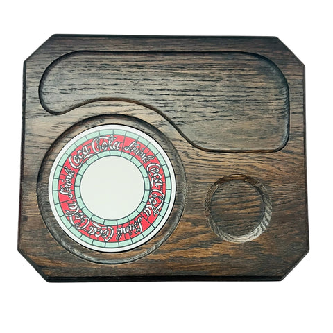 Coca Cola Wood Serving Tray
