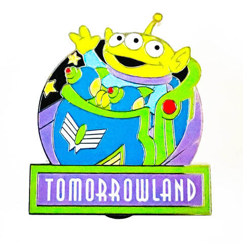 Disneyland Resort DLR Tomorrowland Toy Story Alien Pin