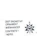 Waterford Crystal Snow Star Ornament