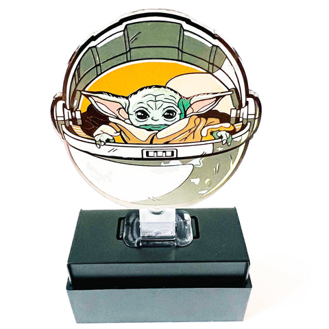 FiGPiN Star Wars The Mandalorian The Child In Pod Enamel Pin