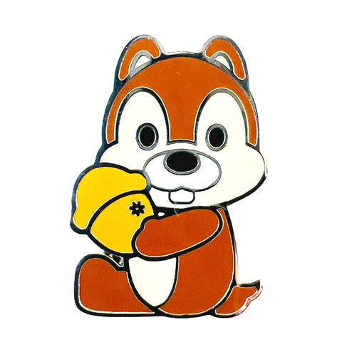 Disney Chip Cute Characters Acorns Chip & Dale Pin