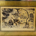 Lajos Kondor "Rabelais IV" Signed Original Etching Glass Framed