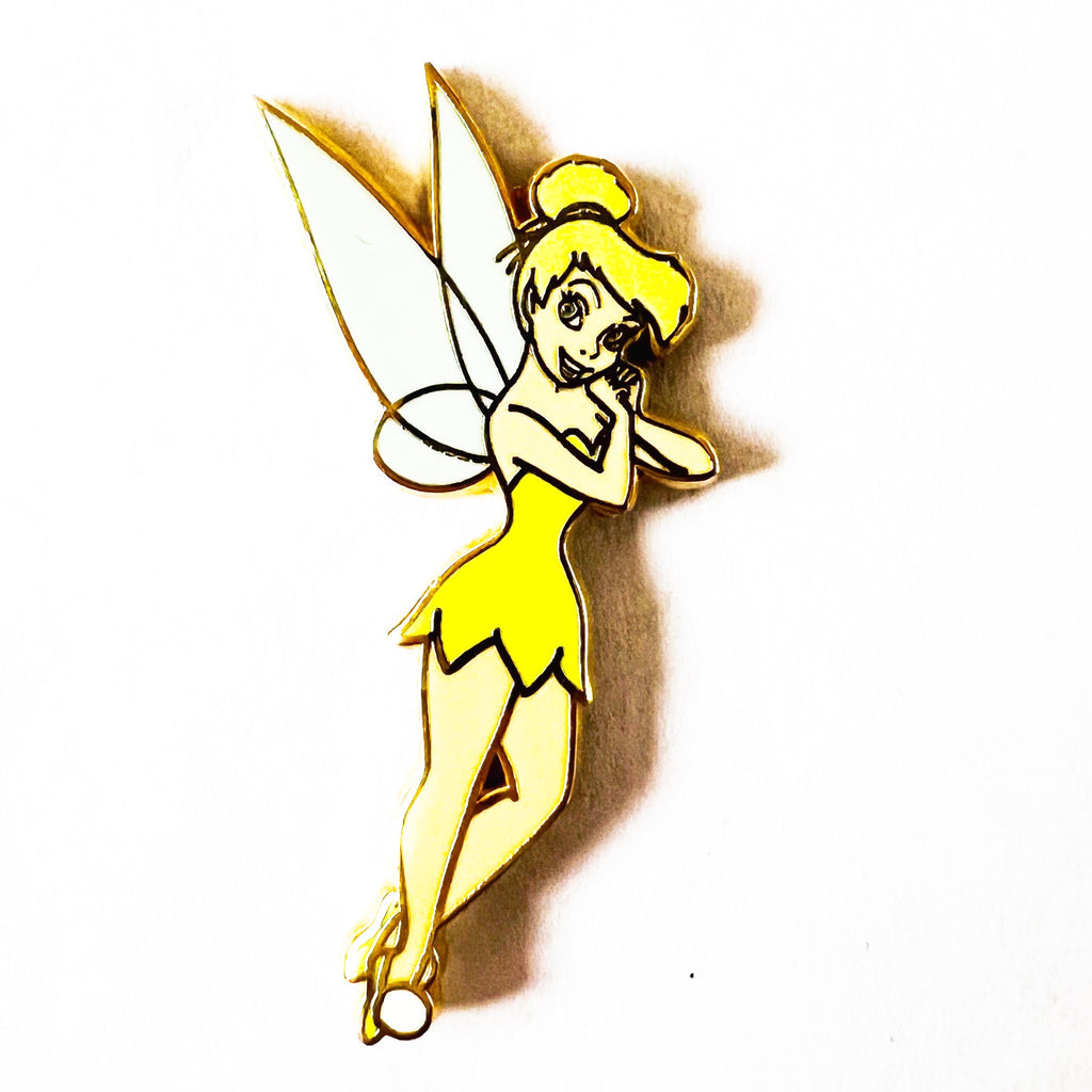 Disneyland Resort Paris Tinker Bell Blushing Crossing Hands Pin