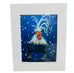 Midnight Stacker Rooster Artist Signed Matte Art
