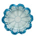 Vintage Fostoria Blossom Blue Glass Ashtray
