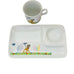 Vintage Walt Disney Productions JAPAN Porcelain Snack Plate & Cup Set