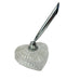 Waterford Crystal Heart Shape Pen Holder Paperweight