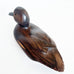 Vintage Hand Carved Solid Wood Duck Decoy
