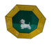Scully & Scully Reverse Painted French West Highland Terrier Decorative Plate