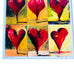 Vintage Robert Burridge Studio Heart Signed Art Wood Framed