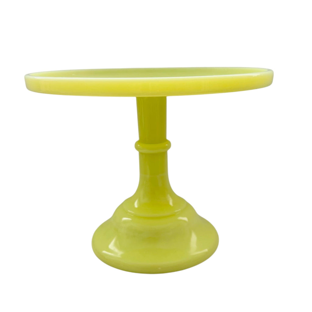 Mosser Butter Cream Glass Pedestal Cake Stand