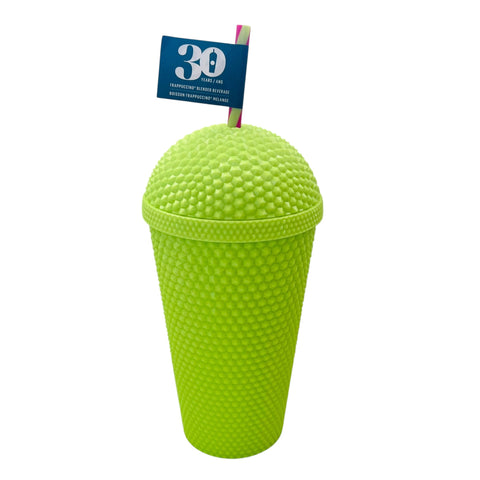 Starbucks Lime Neon Green Studded Dome Cup 30th Anniversary Tumbler