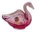 Vintage Fenton Art Glass Dusty Rose Pink Candy Bowl Trinket Dish Figurine