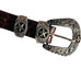 Vintage Texas Star William Stanton Sterling Buckle Belt