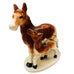 Vintage Horse And Mare Ceramic Japan Equestrian Figurine
