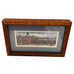 Vintage 1979 Merry Go Round Santa Monica Pier Tom Brittain Signed Wood Framed