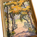 Original Landscape Oil Painting in Gold Frame by artist Virgina Wolley