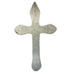 Deliverance Polished Orante Silver Hand Held Cross