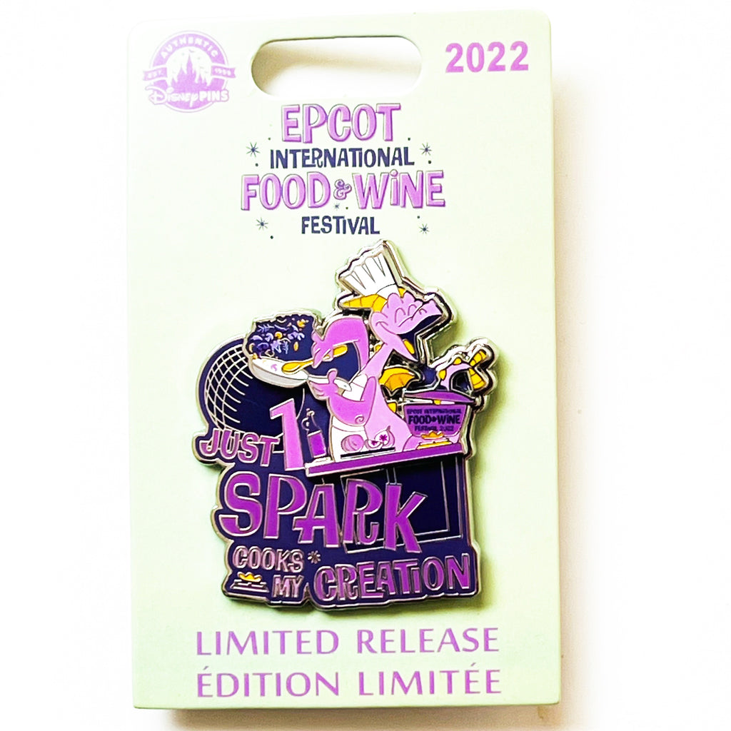 Disney Parks Epcot Food & Wine Festival Chef Figment Cooking Limited Release Pin