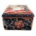 Vintate Talavera Tonala Art Pottery Hand Painted Mexico Box