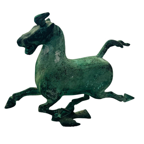 Vintage Heavy Reproduction Of The” Flying Horse Of Gansu”  Statue