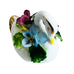 Vintage Lovely Royal Adderley Floral Design Swan Figurine