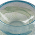 Art Glass Cased Blue Green Decorative Bowl