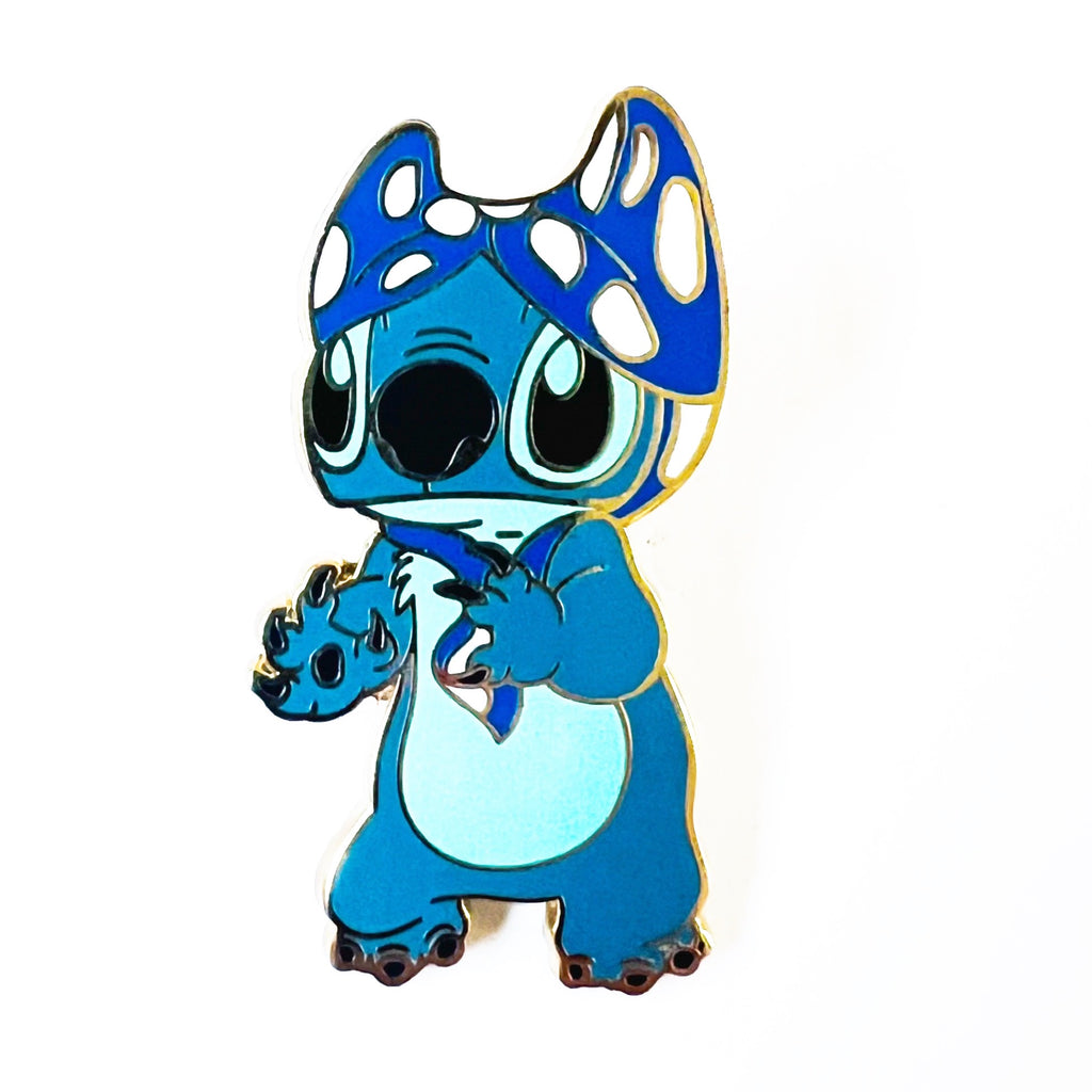 Disney Stitch with Bikini Top on his Head Pin