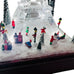 Vintage Eiffel Tower Crystal Illuminated Lighted Music Box