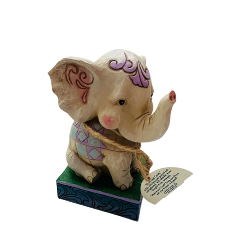 Jim Shore Heartwood Creek Elephant Figurine