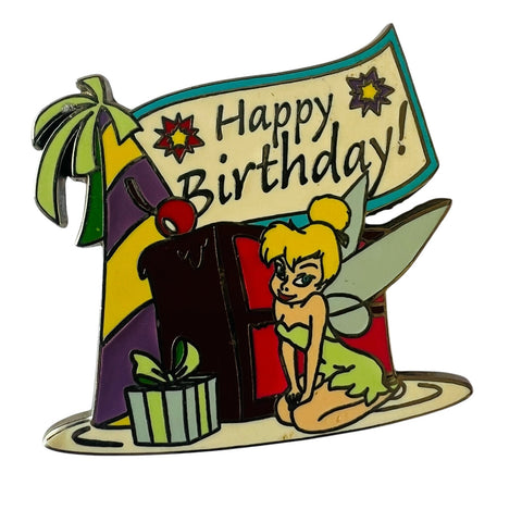 Disney Happy Birthday! Tinker Bell with Cake and Presents Pin
