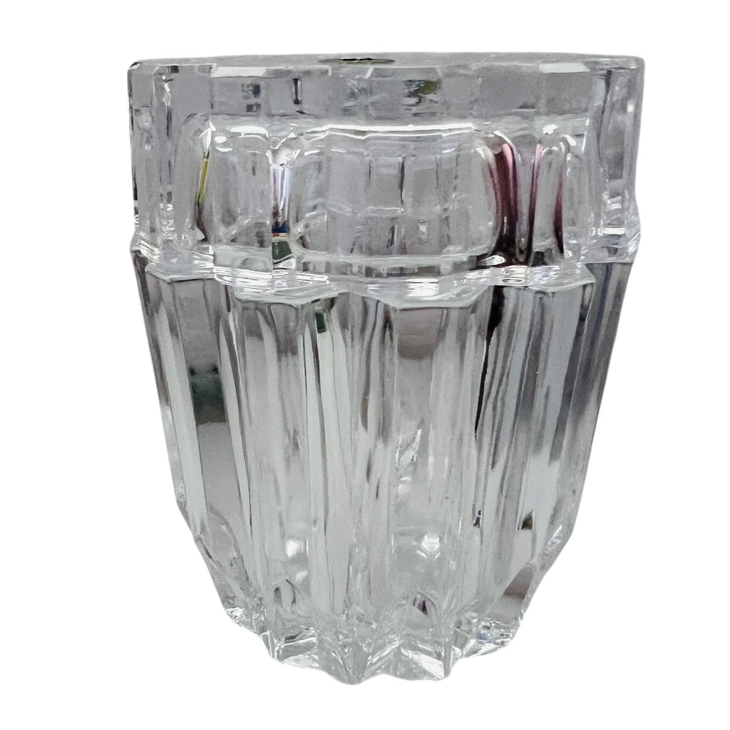 Hoya Crystal Japan Glass Caniste w/Lid