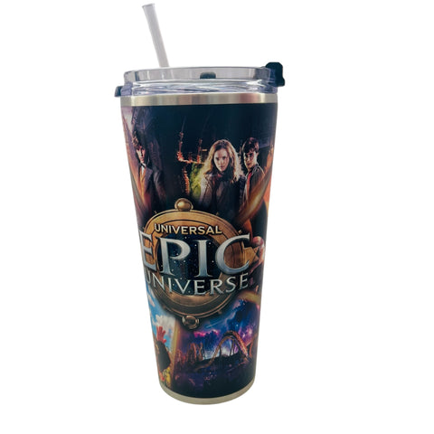 Universal Epic Universe Grand Opening Day Stainless Steel Tumbler