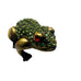 Vintage Jeweled Miniature Frog Trinket Box