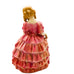 Vintage Rose Royal Doulton England Rose Victorian Ruffle Dress Figurine