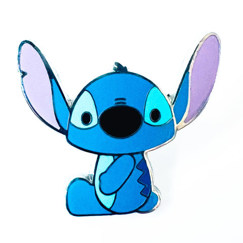 Disney Stitch Sitting Sideways Pin