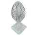 Hand Cut Lead Crystal Pedestal Egg Paperweight