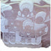 Mikasa Carolers Sweet Dish Clear Glass Frosted Candy/ Serving Holiday Dish