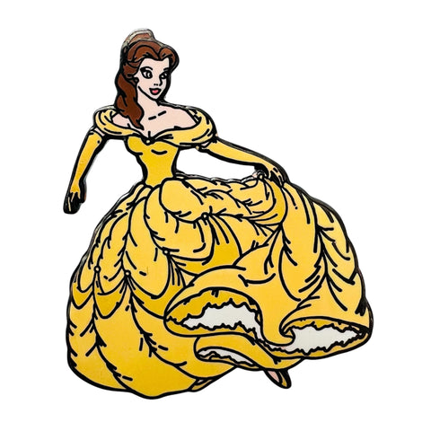 Disney DLR Disneyland Princess Series Belle Beauty and the Beast Disney Pin